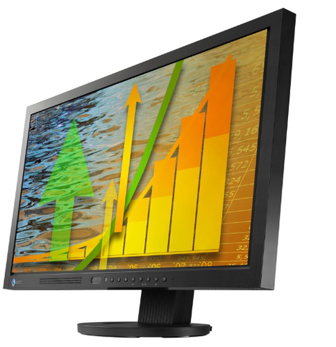 EIZO EV2333W kompiuterio monitorius 58,4 cm (23) 1920 x 1080 pikseliai Full HD Juoda