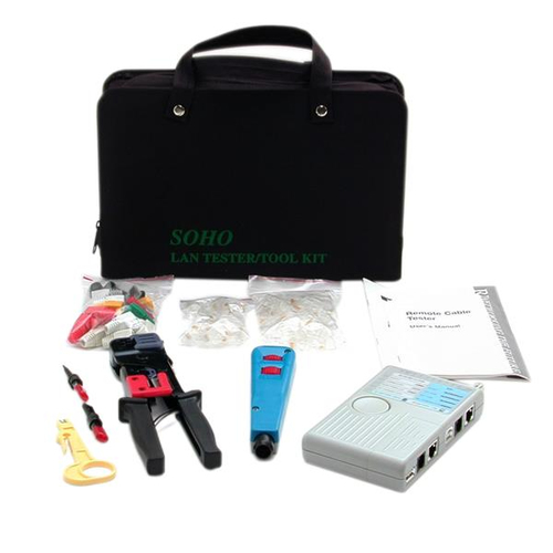 STARTECH.COM PROFESSIONAL RJ45 NETWORK INSTALLER TOOL KIT WITH CARRYING CASE - N