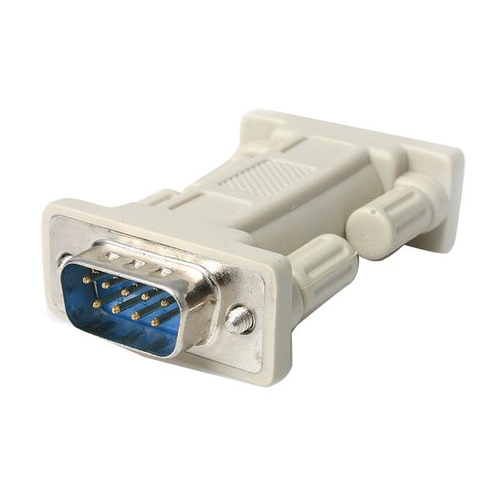 NM9MM ADAPTADOR SERIAL DB9 RS232 DE  MODEM NULO NULL MACHO A MACHO 