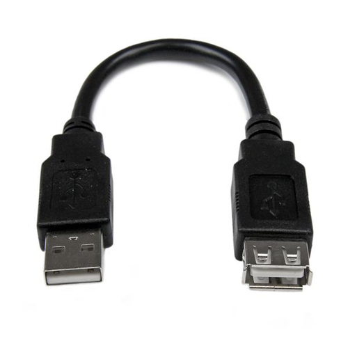 USBEXTAA6IN CABLE EXTENSOR USB 20  MACHO A HEMBRA DE 15CM 