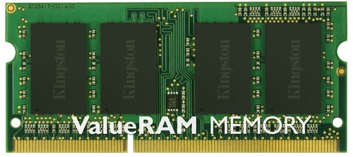 KVR1333D3S9/8G Kingston ValueRAM - DDR3 - módulo - 8 GB - SO DIMM de 204 contactos - 1333 MHz / PC3-10600 - CL9 - 15 V - sin búfer - no ECC