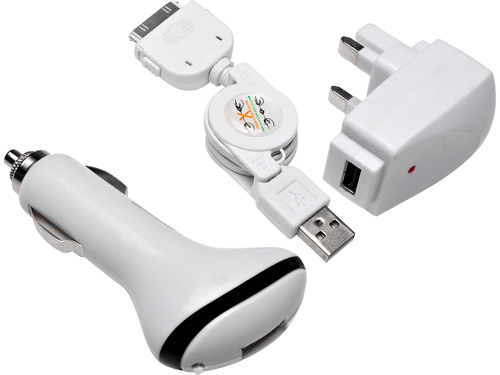 Sandberg Charger kit iPhone 1000 mA UK