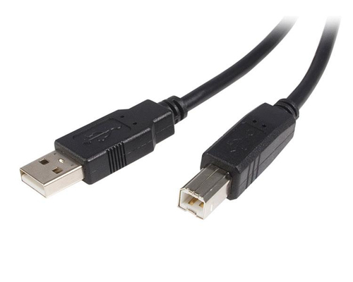 CABLE USB DE 3M PARA IMPRESORA  USB A MACHO A USB B MACHO - USB2HAB3M