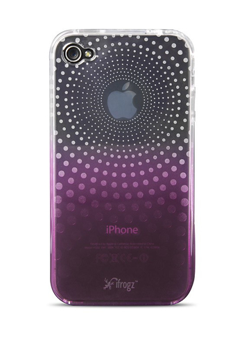 IFROGZ Soft Gloss iPhone 4/4S Handy-Schutzhülle Cover Mehrfarbig, Pink