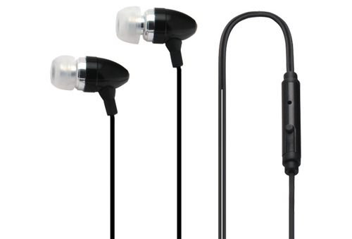 Cellularline CLEAR MUSIC MIC Laisvų rankų įranga Vielinis Įkišamos į ausį Juoda