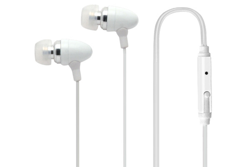 Cellularline CLEAR MUSIC MIC Laisvų rankų įranga Vielinis Įkišamos į ausį Balta