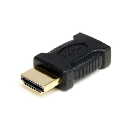 StarTech.com HDACMF kaabli soomuutja 19-p HDMI M 19-p mini-HDMI F Must