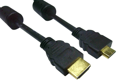 Sandberg 2m mini HDMI/HDMI HDMI-kaabel HDMI tüüp A (Standard) HDMI Type C (Mini) Must