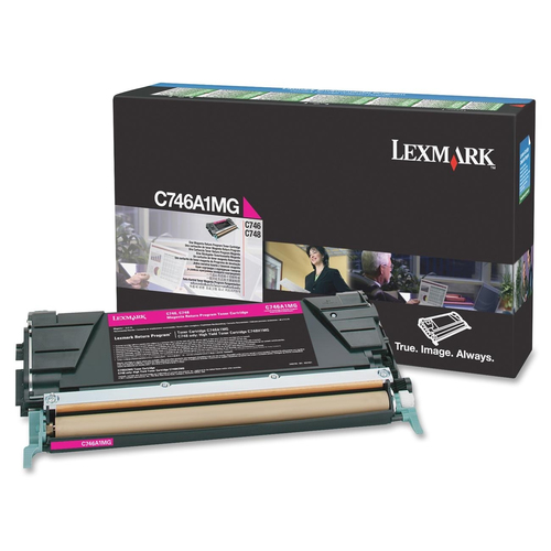 Lexmark Magenta Toner Cartridge 7K pages - C746A1MG
