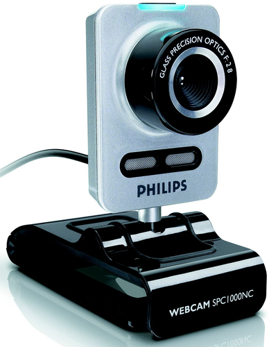 Philips SPC1000NC vebkamera 1,3 MP USB 2.0 Melns, Sudrabs