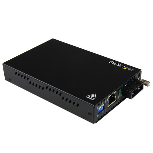 CONVERT AND EXTEND A GIGABIT ETHERNET CONNECTION UP TO 550 M / 1804 FT OVER MULT