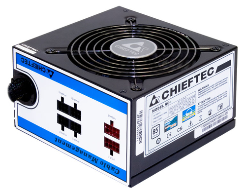 Chieftec CTG-550C maitinimo blokas 550 W 20+4 pin ATX ATX Juoda