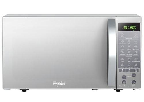 Horno Microondas Whirlpool 1.1 Pies, Pla Horno Microondas Whirlpool 1.1 Pies Cúbicos, 1350W, Plata, Modelo: WM1211D                                                                                                                                                                                      ta, WM1211D                              - WM1211D