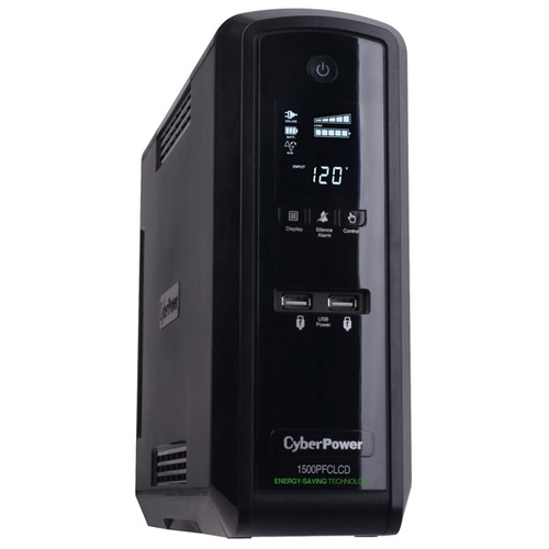 CP1500PFCLCDTAA - UPS - MINI TOWER - LINE-INTERACTIVE - 120 VAC 5% - 1000WATT -