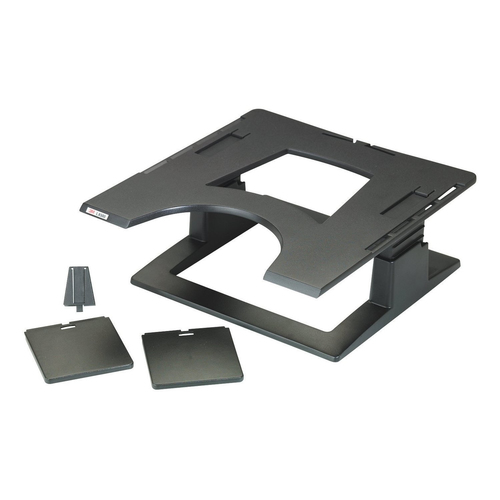 NOTEBOOK RISER ADJUSTABLE BLACK