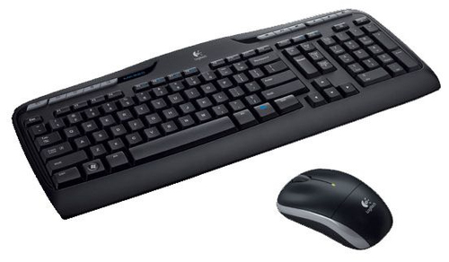 Logitech Wireless Combo MK330 klávesnice Obsahuje myš Kancelář USB QWERTZ Maďarský Černá