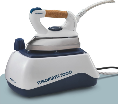 Ariete Stiromatic 3000 0,8 L Alumīnija gludināšanas virsma Zils, Balts