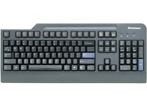 Lenovo 41A5063 klaviatuur PS/2 Poola keel Must