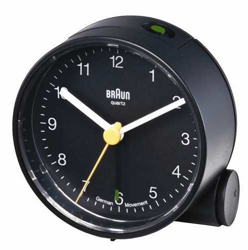 Braun BNC 001 Kvarts äratuskell Must