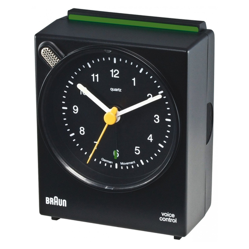 Braun BNC 004 Kvarts äratuskell Must