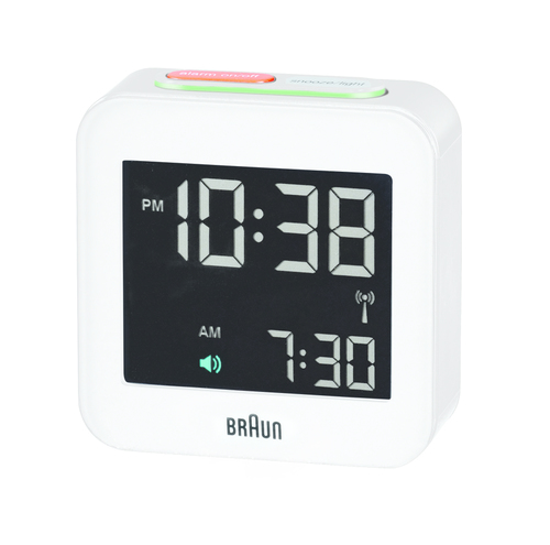 Braun BNC 008 Digitaalne äratuskell Valge