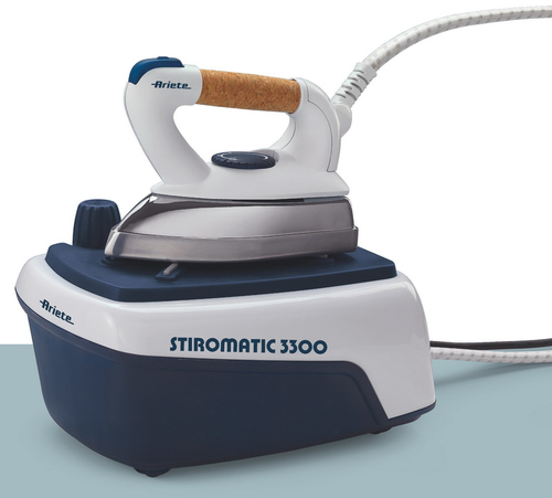 Ariete Stiromatic 3300 2000 W 0,8 L Alumīnija gludināšanas virsma Zils, Balts