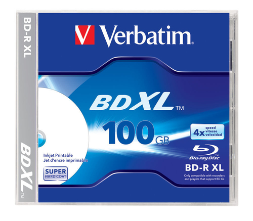 Verbatim BD-R XL 100 GB 4x 1 Stück(e)