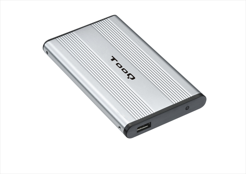 TooQ TQE-2510S kõvakettaboks Hõbe 2.5