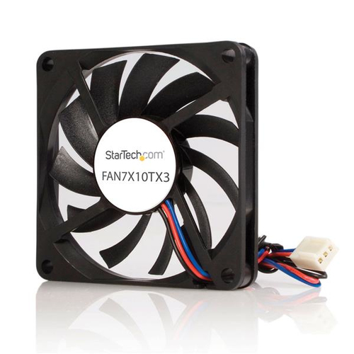 FAN7X10TX3 VENTILADOR PARA DISIPADOR DE PROCESADOR O CAJA CHASIS COMPUTADORA CON RODAMIENTO DE BOLAS - 70MM - TX3 - STARTECHCOM MOD FAN7X10TX3 FAN7X10TX3