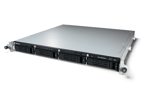 Buffalo TeraStation 5400r 12TB Püstik (1U) Intel Atom D2700 2 GB DDR3 Must, Hall