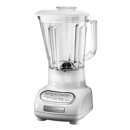KitchenAid 5KSB45EWH kannmikser 1,5 l Lauapealne blender 550 W Valge