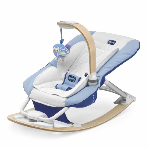 Chicco I-feel lamamistool ja kiik imikule Sinine