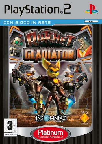 Sony Ratchet: Gladiator, PS2 Inglise keel, Itaalia PlayStation 2
