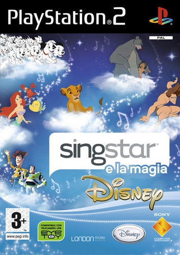 Sony SingStar: Singalong with Disney, PS2 Inglise keel, Itaalia PlayStation 2