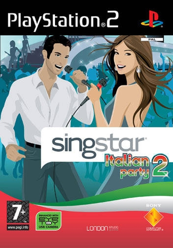Sony Singstar: Italian Party 2, PS2 Itaalia PlayStation 2