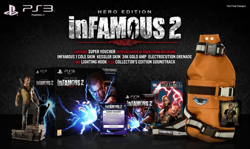 Sony inFamous 2: Hero Edition, PS3 Itaalia PlayStation 3