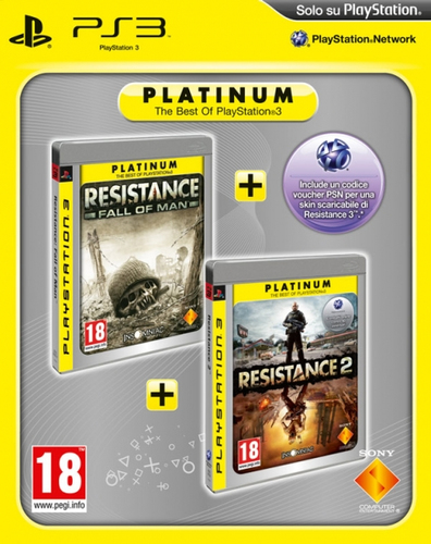 Sony Resistance: Fall of Man + Resistance 2, PS3 Itaalia PlayStation 3