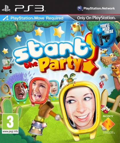 Sony Start the Party!, PS3 Inglise keel, Itaalia PlayStation 3