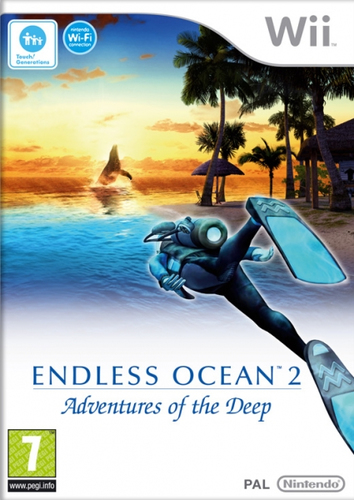 Nintendo Endless Ocean 2: Adventures of the Deep, Wii Inglise keel
