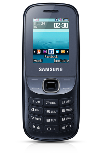 Samsung E2200 4,5 cm (1.77) 78 g Must