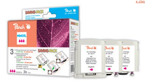 Peach PI300-268 tindikassett 3 tk Magenta