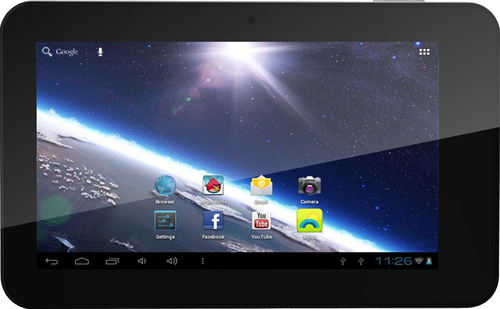 Salora 10.1 Boxchip 4 GB 25,6 cm (10.1) 1 GB Wi-Fi 4 (802.11n) Android Must, Valge