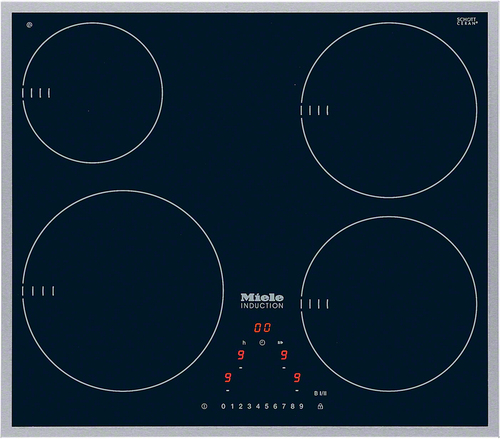 Miele KM 6314 Must Sisseehitatud Tsooniga induktsioonplaat 4 tsoon(id)