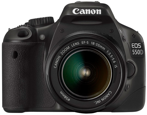 Canon EOS 550D + 18-55 mm + 75-300 mm SLR-kaamera komplekt, 18 MP