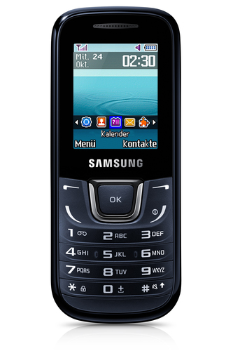 Samsung E1280 4,57 cm (1.8) 75,4 g Must Vanakooli telefon