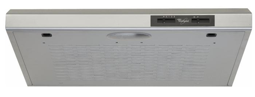 Whirlpool AKR 432 ME cooker hood Semi built-in (pull out) White 195 m³/h