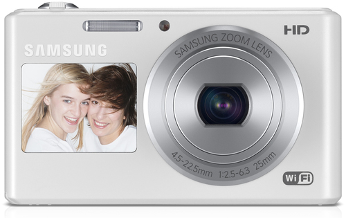 Samsung DV DV150F Kompaktkaamera 16,2 MP CCD 4608 x 3456 pikslit Valge