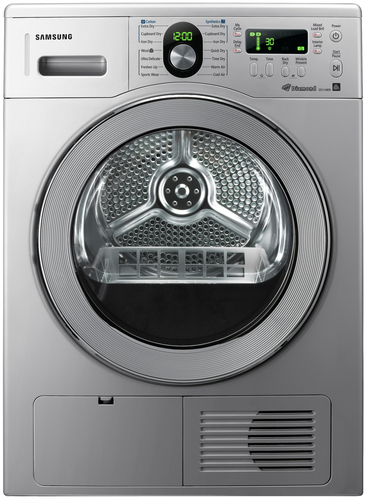 Samsung SDC1A809 trummelkuivati Eraldiseisev Eest täidetav 8 kg Hõbe