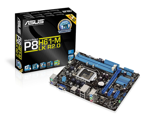 ASUS P8H61-M LK R2.0 Intel H61 LGA 1155 (Socket H2) Mikro ATX