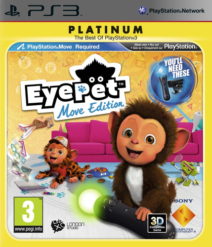 Sony EyePet Move Edition Platinum, PS3 PlayStation 3